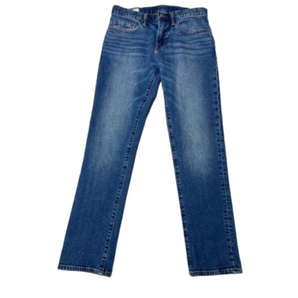 Gap Flex Slim Medium Wash Straight Leg Jeans Size 28 x 30 # 1569 - Picture 1 of 9